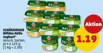 PENNY SCHÄRDINGER Bifidus Aktiv Joghurt Angebot