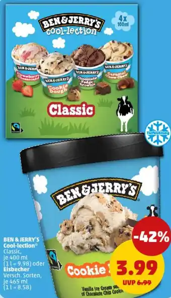 PENNY BEN&JERRY'S cool-lection oder Eisbecher Angebot