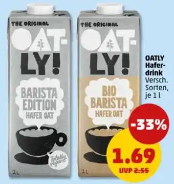 PENNY OATLY Hafer- drink Angebot