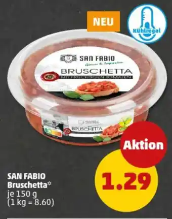 PENNY SAN FABIO Bruschetta Angebot