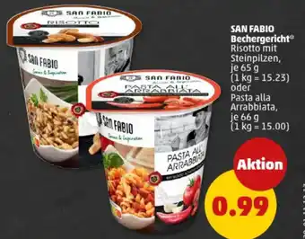 PENNY SAN FABIO Bechergericht Angebot