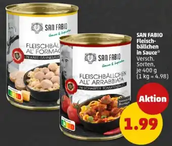 PENNY SAN FABIO Fleisch- bällchen Angebot