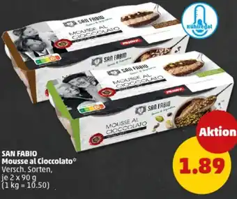 PENNY SAN FABIO Mousse al Cioccolato Angebot