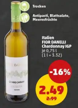 PENNY Italien FIOR DANELLI Chardonnay IGP Angebot