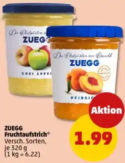 PENNY ZUEGG Fruchtaufstrich Angebot