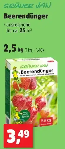 Thomas Philipps GRÜNER JAN Beerendünger Angebot