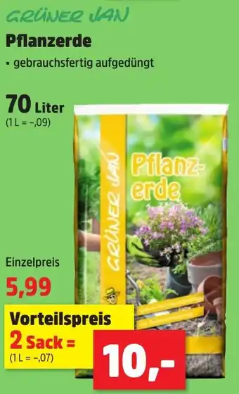 Thomas Philipps GRÜNER JAN Pflanzerde Angebot