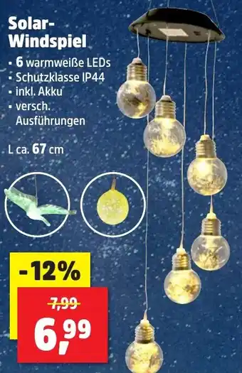 Thomas Philipps Solar- Windspiel Angebot