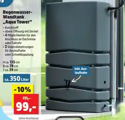 Thomas Philipps Regenwasser- Wandtank ,,Aqua ,,Aqua Tower" Angebot