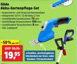 Thomas Philipps Güde Akku-Gartenpflege-Set Angebot