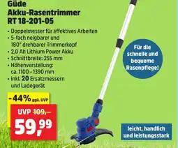 Thomas Philipps Güde Akku-Rasentrimmer RT 18-201-05 Angebot