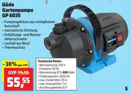 Thomas Philipps Güde Gartenpumpe GP 6035 Angebot