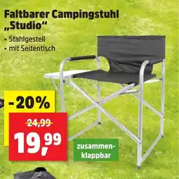 Thomas Philipps Faltbarer Campingstuhl ,,Studio Angebot