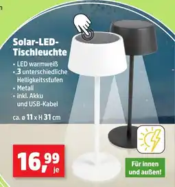 Thomas Philipps Solar-LED- Tischleuchte Angebot