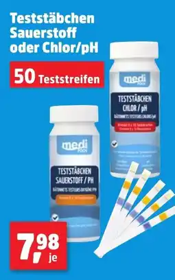 Thomas Philipps Teststäbchen Sauerstoff oder Chlor/pH Angebot