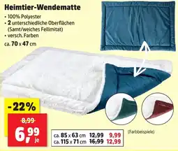 Thomas Philipps Heimtier-Wendematte Angebot