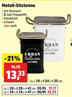 Thomas Philipps Metall-Sitztonne Angebot
