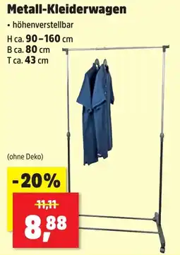 Thomas Philipps Metall-Kleiderwagen Angebot