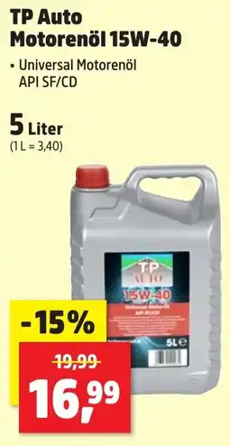 Thomas Philipps TP Auto Motorenöl 15W-40 Angebot