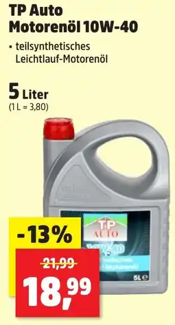 Thomas Philipps TP Auto Motorenöl 10W-40 Angebot