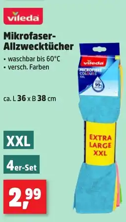 Thomas Philipps vileda Mikrofaser- Allzwecktücher Angebot