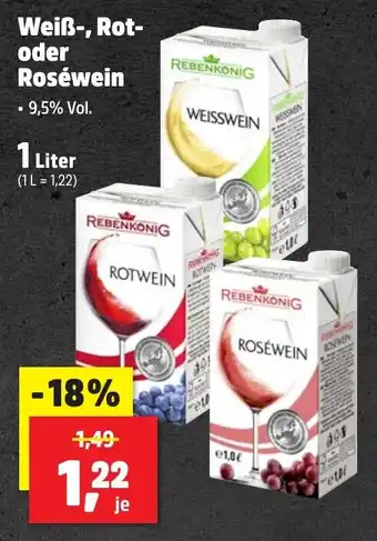 Thomas Philipps Weiß-, Rot- oder Roséwein Angebot