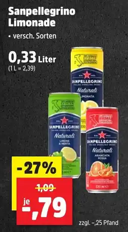 Thomas Philipps Sanpellegrino Limonade Angebot