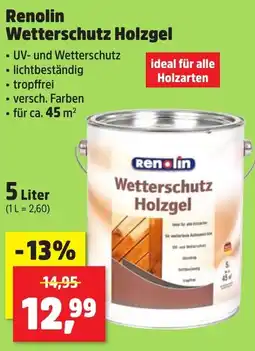 Thomas Philipps Renolin Wetterschutz Holzgel Angebot