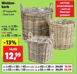 Thomas Philipps Weiden- korb Angebot