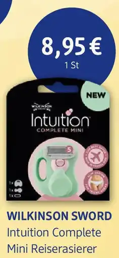 dm drogerie WILKINSON SWORD Intuition Complete Mini Reiserasierer Angebot