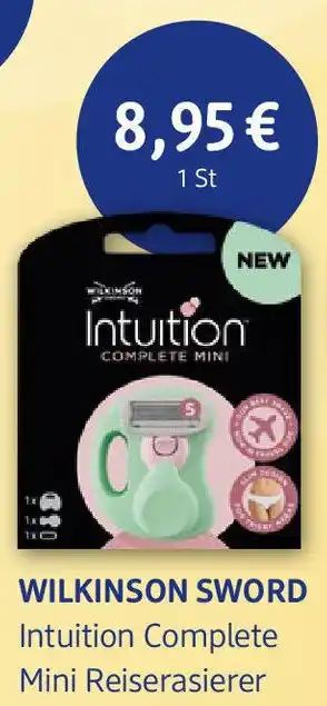 dm drogerie WILKINSON SWORD Intuition Complete Mini Reiserasierer Angebot