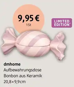 dm drogerie dmhome Aufbewahrungsdose Bonbon aus Keramik Angebot