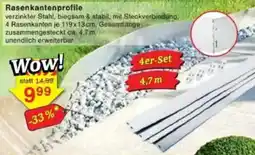 Jawoll Rasenkantenprofile Angebot