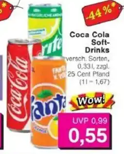 Jawoll Coca Cola Soft- Drinks Angebot