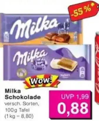 Jawoll Milka Schokolade Angebot