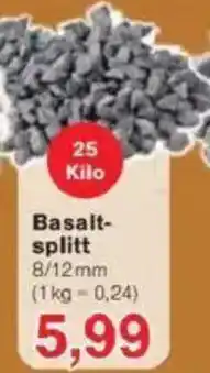 Jawoll Basalt- splitt 8/12mm Angebot