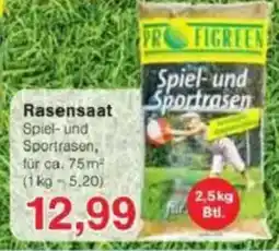 Jawoll Rasensaat Spiel- und Sportrasen Angebot
