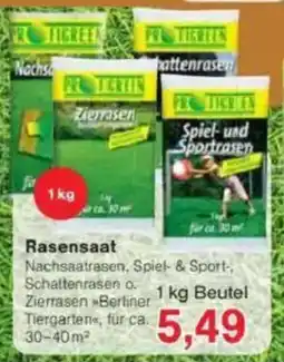 Jawoll Rasensaat Angebot