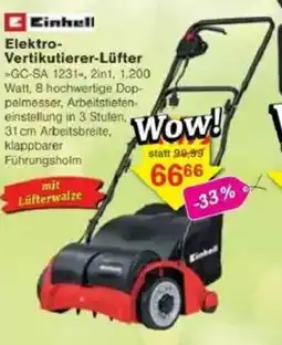 Jawoll Einhell Elektro- Vertikutierer-Lüfter Angebot