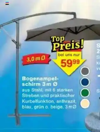 Jawoll Bogenampel- schirm 3m Angebot