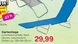 Jawoll Gartenliege Angebot