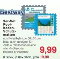 Jawoll Bestway 9er-Set Pool- boden- Schutz- matten Angebot