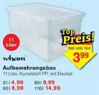 Jawoll wham Aufbewahrungsbox Angebot