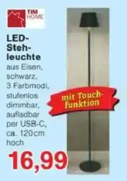 Jawoll TIM HOME LED- Steh- leuchte Angebot