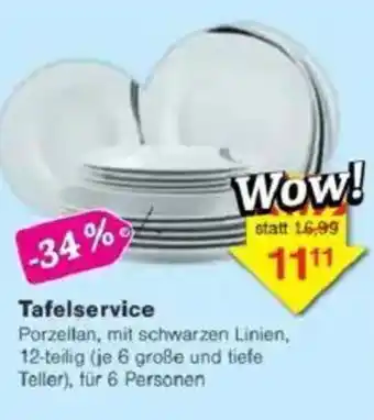 Jawoll Tafelservice Angebot