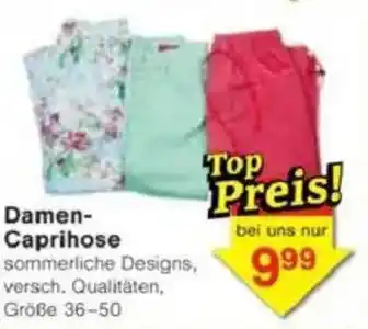 Jawoll Damen- Caprihose Angebot