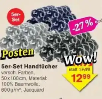Jawoll 5er-Set Handtücher Angebot