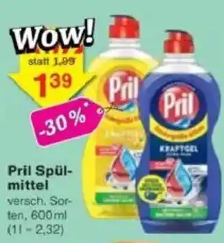 Jawoll Pril Spül- mittel Angebot