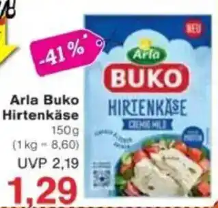 Jawoll Arla Buko Hirtenkäse Angebot