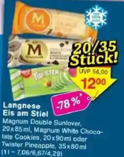 Jawoll Langnese Eis am Stiel Angebot